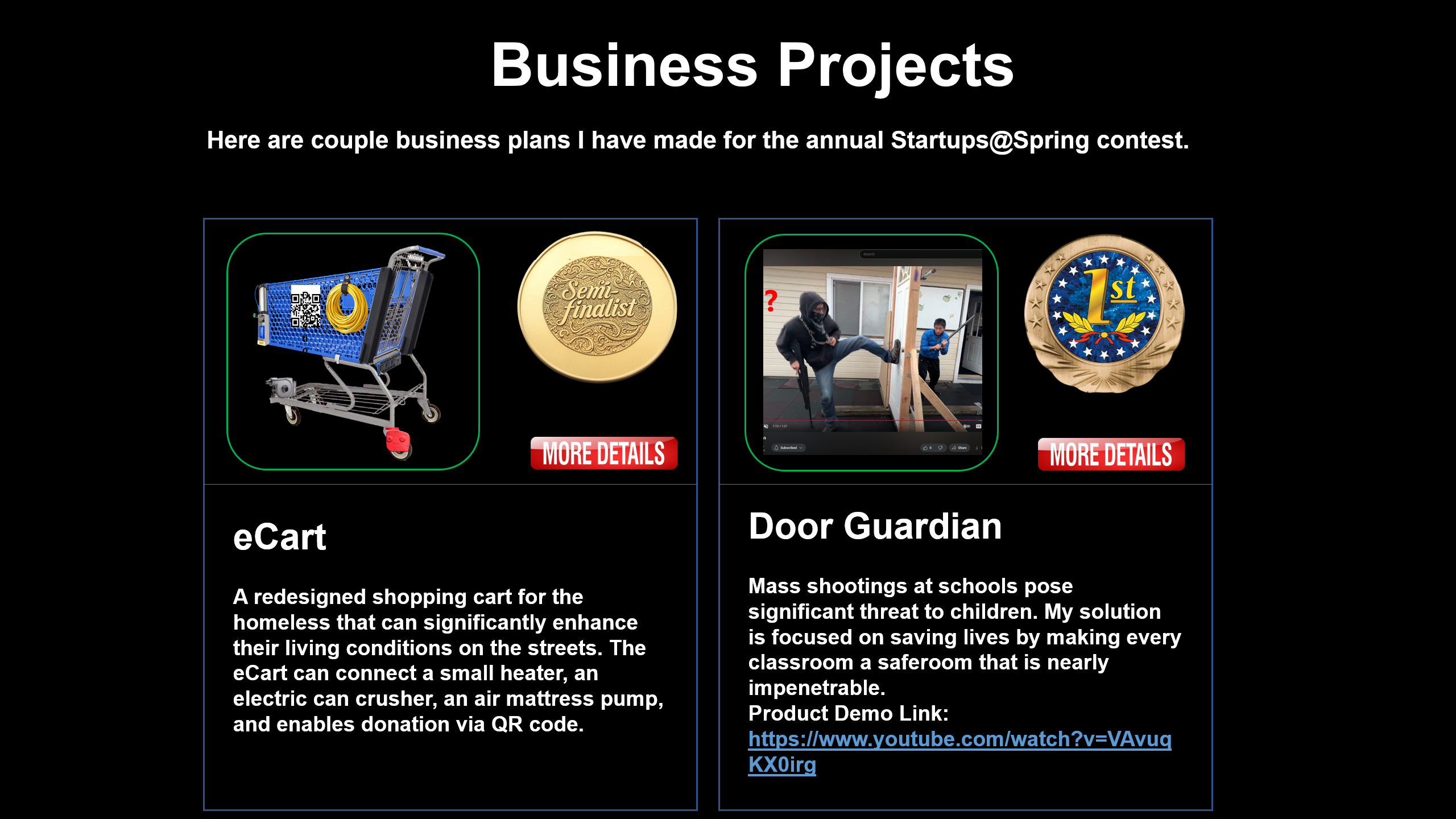 Business Projects