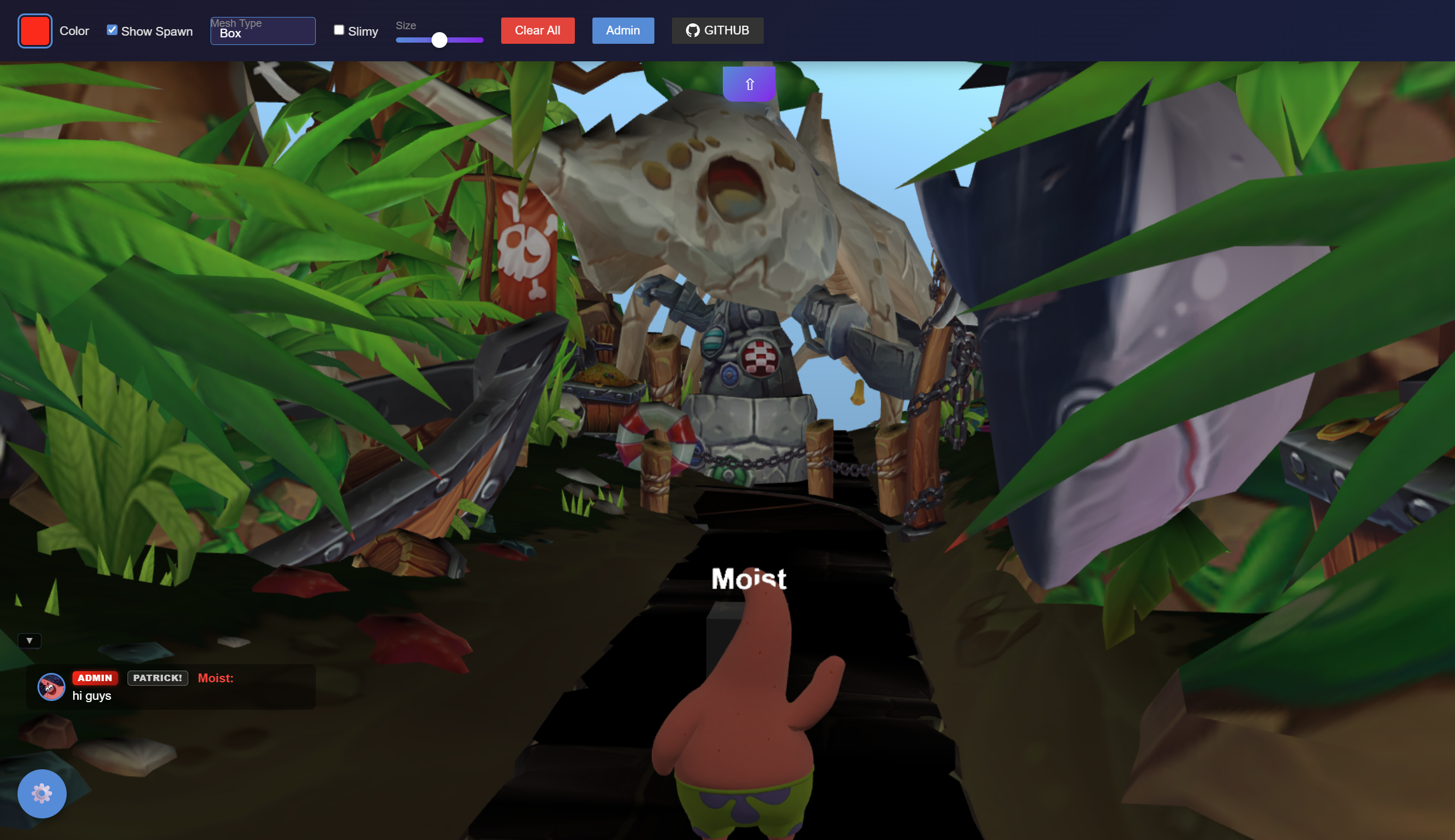Block Battle Arena — real-time multiplayer browser game built on WebSockets